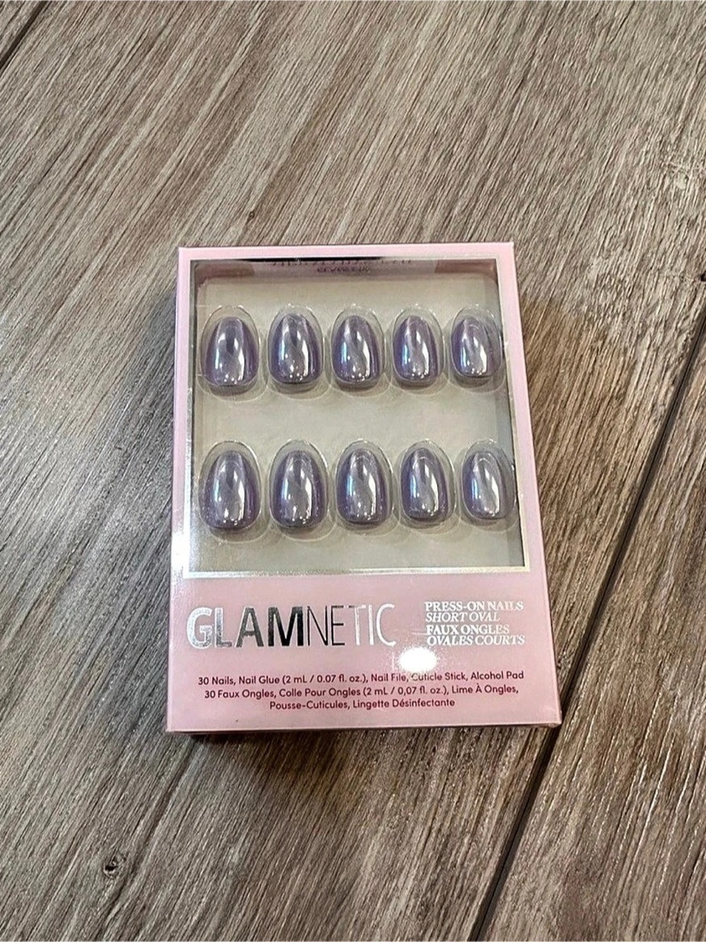 Glamnetic Prism Press-On Nails Purple
